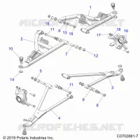 SOSPENSIONI ANTERIORI CONTROL ARMS