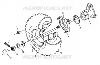 TRAZIONE POSTERIORE SPORTSMAN 500 W969244 and SWEDISH SPORTSMAN 500 S969244 (4936093609C008)