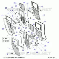 PORTE, REAR, FULL