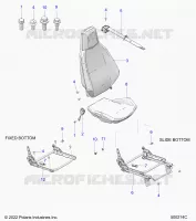 SEDE (PASSENGER) AND SEAT BELT MOUNTING