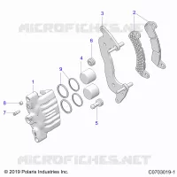 BRAKES, PINZA FRENO ANTERIORE