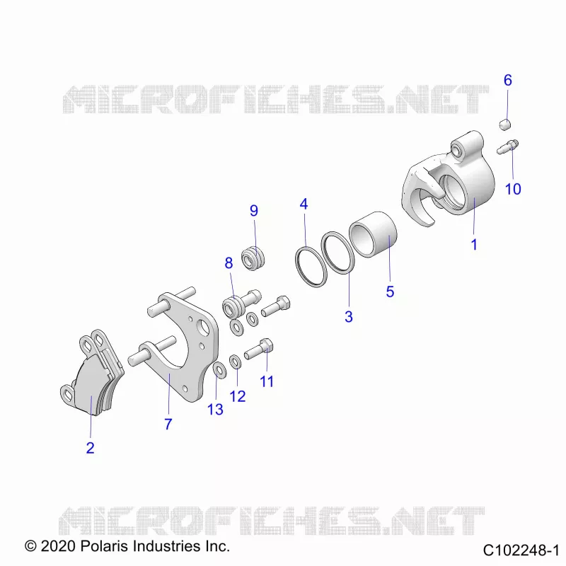 BRAKES, BRAKE PINZA FRENO ANTERIORE