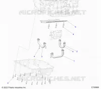 MOTORE, OIL TUBES