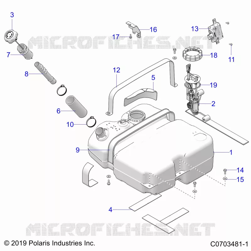 SISTEMA DI ALIMENTAZIONE CARBURANTES, FUEL TANK