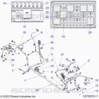 ELETTRICO, WIRE HARNESS, CHASSIS