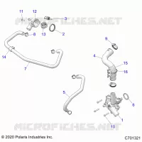 MOTORE, WATERPUMP AND BYPASS