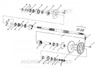 MEDIO TRASMISSIONE ASSEMBLY (4917741774025A)