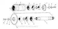 CENTRO TIGHTENER ASSEMBLY 6x6 400L, U.S. W 958740, SWEDISH S958740 and NORW (4930273027C005)