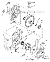 POMPA DELL'ACQUA 600 XCR SP 0965677 and EUROPEAN 600 XCR SP E965677 (4932063206D003)