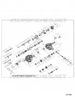 DRIVE TRAIN, PRINCIPALE SCATOLA INGRANAGGI INTERNALS