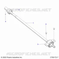 TRASMISSIONE, REAR PROP SHAFT