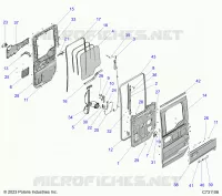 PORTES, REAR