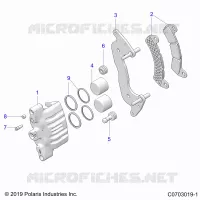 BRAKES, PINZA FRENO ANTERIORE