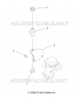 MOTORE, CARBURATORE BRACKET