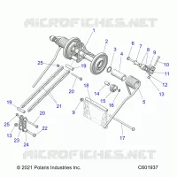 SUSPENSION, POSTERIORE COPPIA ARM