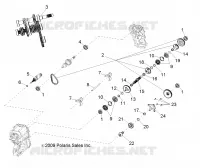 TRASMISSIONE, PRINCIPALE SCATOLA INGRANAGGI INTERNAL