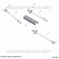 TRASMISSIONE, FRONT, MID, REAR PROP SHAFT