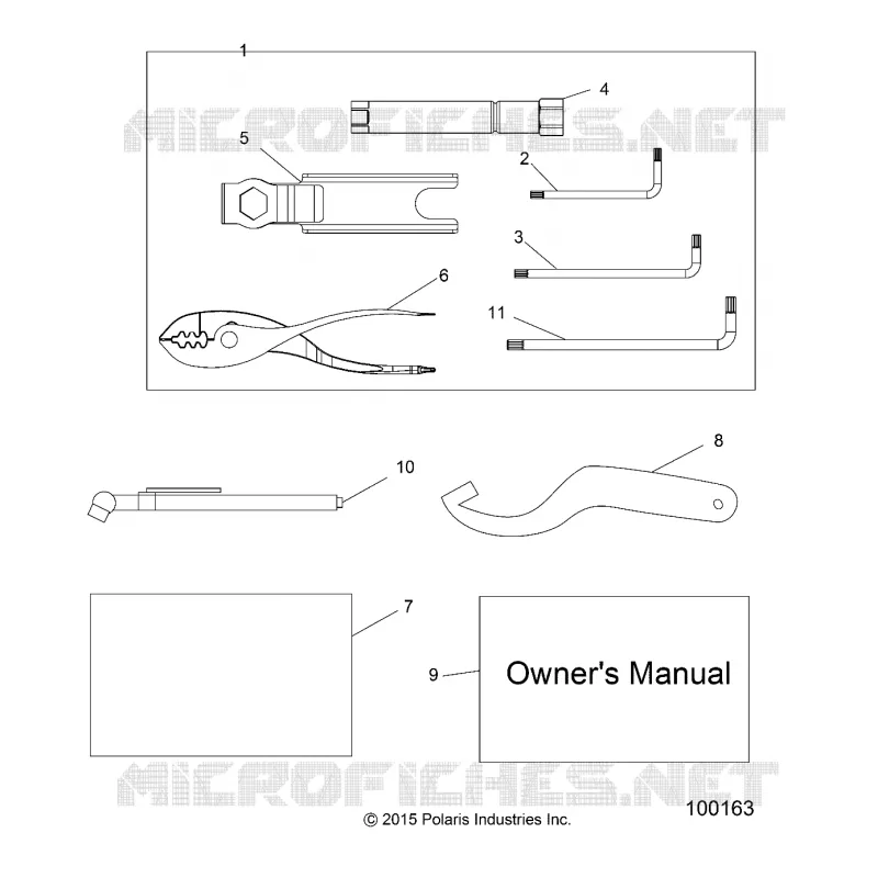 REFERENCES, TOOL KIT AND MANUALE DEL PROPRIETARIO