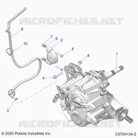TRASMISSIONE, MAIN GEARCASE MOUNTING
