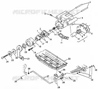 FRENO POSTERIORE Scrambler 400L W97BC38C (4939893989C004)