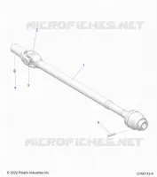 TRASMISSIONE, FRONT PROP SHAFT