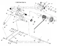 SUSPENSION, POSTERIORE COPPIA ARM AND SHOCK