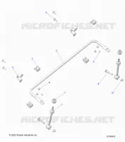 SUSPENSION, FRONT BARRA DI STABILIZZAZIONE