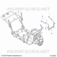 CHASSIS, TELAIO PRINCIPALE