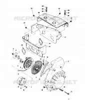 AUTOAVVOLGENTE AND BLOWER HOUSING (4910931093024A)