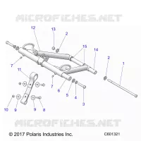 SUSPENSION, ANTERIORE COPPIA ARM