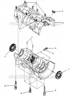 CARTER ASSEMBLY 500 EFI 0963774 and EUROPEAN 500 EFI E963774 (4936183618C007)
