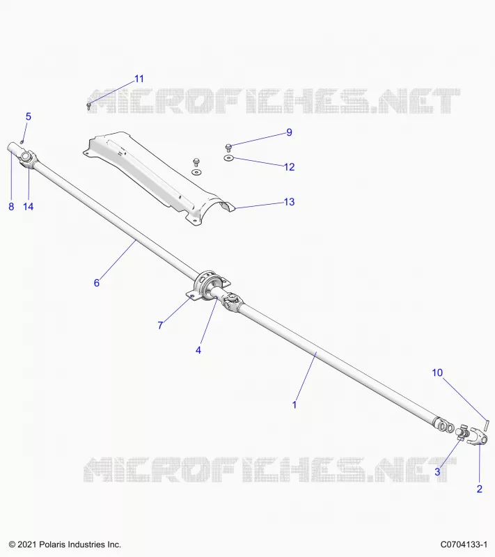 TRASMISSIONE, PROP SHAFT