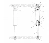 SHOCK (REAR TRACK)(GAS)
