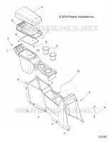 CENTER CONSOLE, REAR