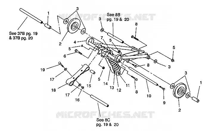 ANTERIORE COPPIA ARM Storm/0932770 and Storm SKS/0932570 (4923032303021A)