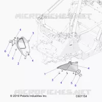 CHASSIS, TIE ROD BOOT ASM.