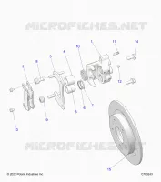 BRAKES, PINZA FRENO POSTERIORE