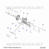 SUSPENSION, POSTERIORE COPPIA ARM