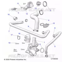MOTORE, WATERPUMP AND BYPASS