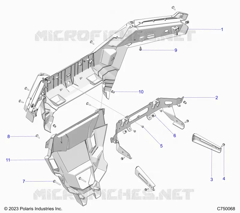 CARROZZERIA POSTERIORE BUMPER