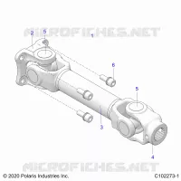 DRIVE TRAIN, PROP POSTERIORE ALBERO