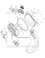 TRASMISSIONE, COPERCHIO FRIZIONE AND DUCTING