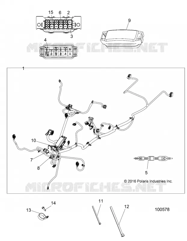 ELETTRICO, MAIN WIRE HARNESS