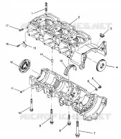 CARTER ASSEMBLY Storm 0965782, Storm SKS 0965582,  Euro Storm E965782, E (4931593159C014)
