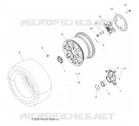 RUOTE, REAR and HUB