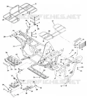 MONTAGGIO DEL TELAIO w/RACKS Norwegian 350 4X4 (4922912291003A)