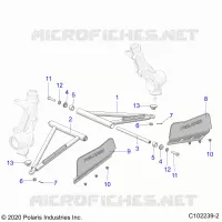 SUSPENSION, A-ARM AND PAVONEGGIARSI MOUNTING