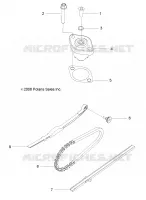ENGINE, TENSIONER, CAM CATENA