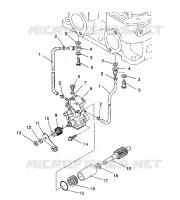 POMPA OLIO MONTAGGIO WIDETRAK / 0932064 (4922982298036A)