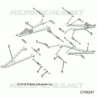 SOSPENSIONI ANTERIORI CONTROL ARMS